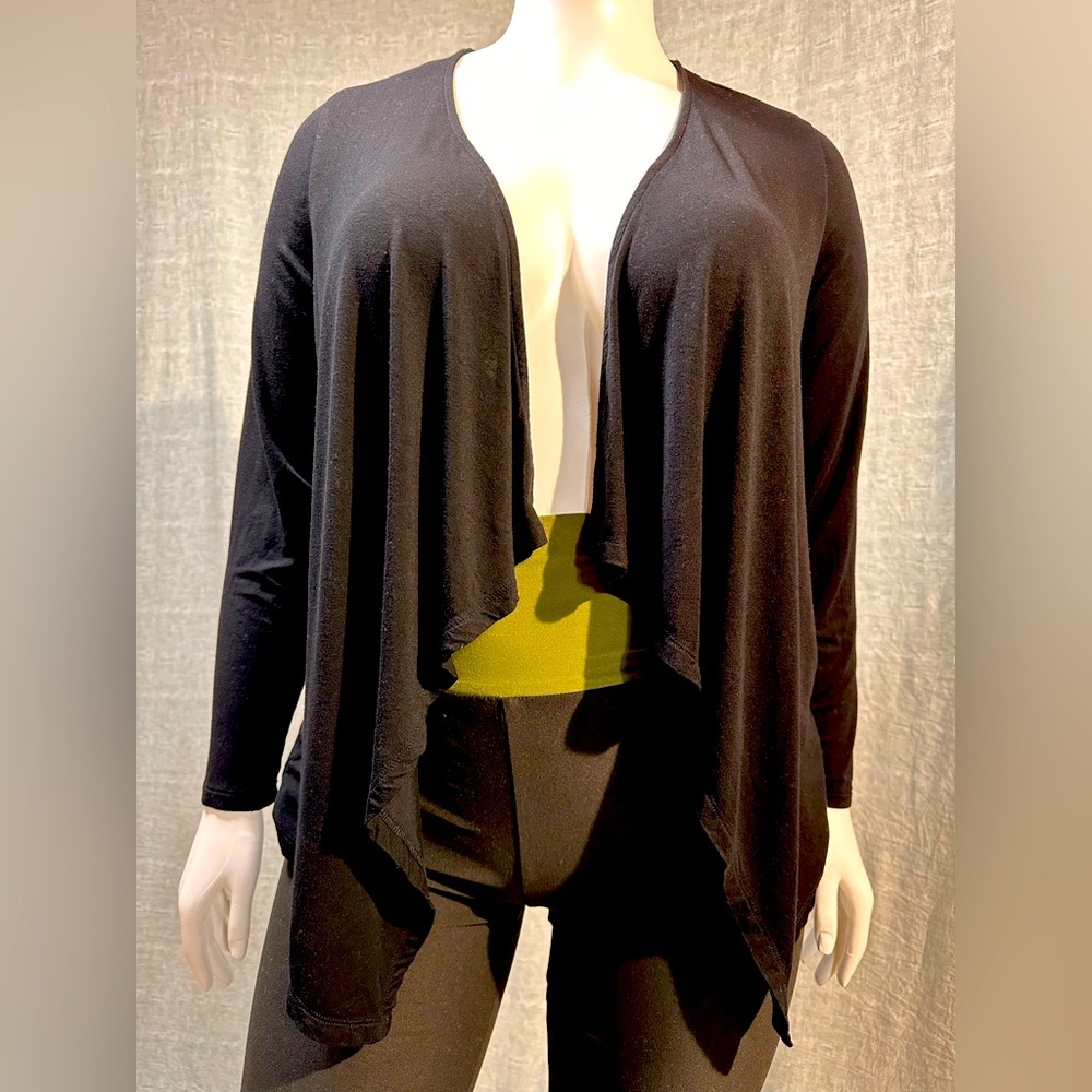 Torrid Black Open-Front Women's Cardigan Sweater